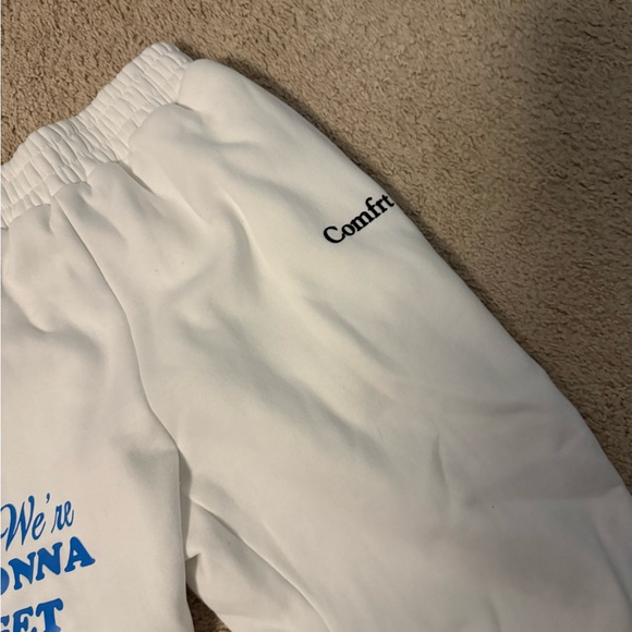 Bridal White Hoodie and Sweatpants Set - Picture 9 of 12